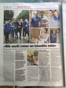 Desancho en los medios