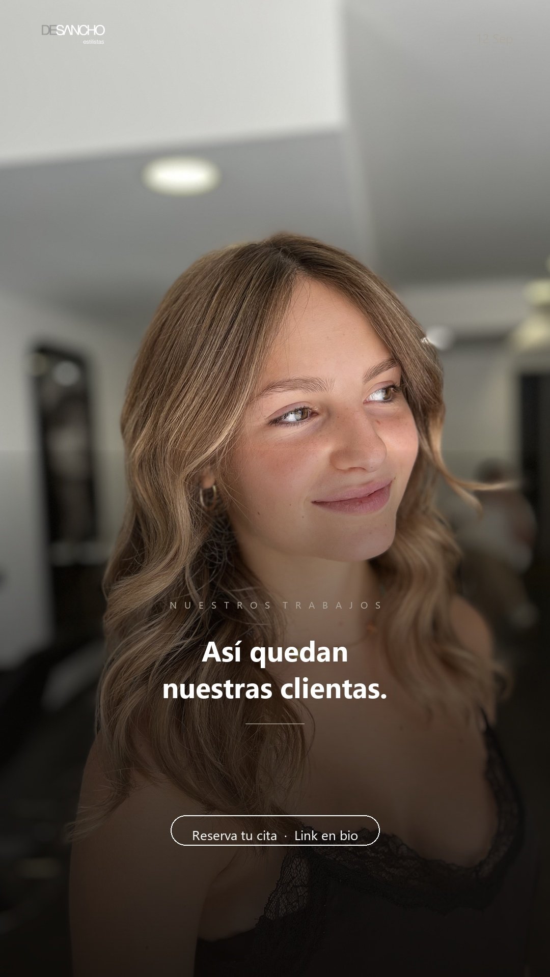 Balayage realizado en DeSancho Estilistas Valencia